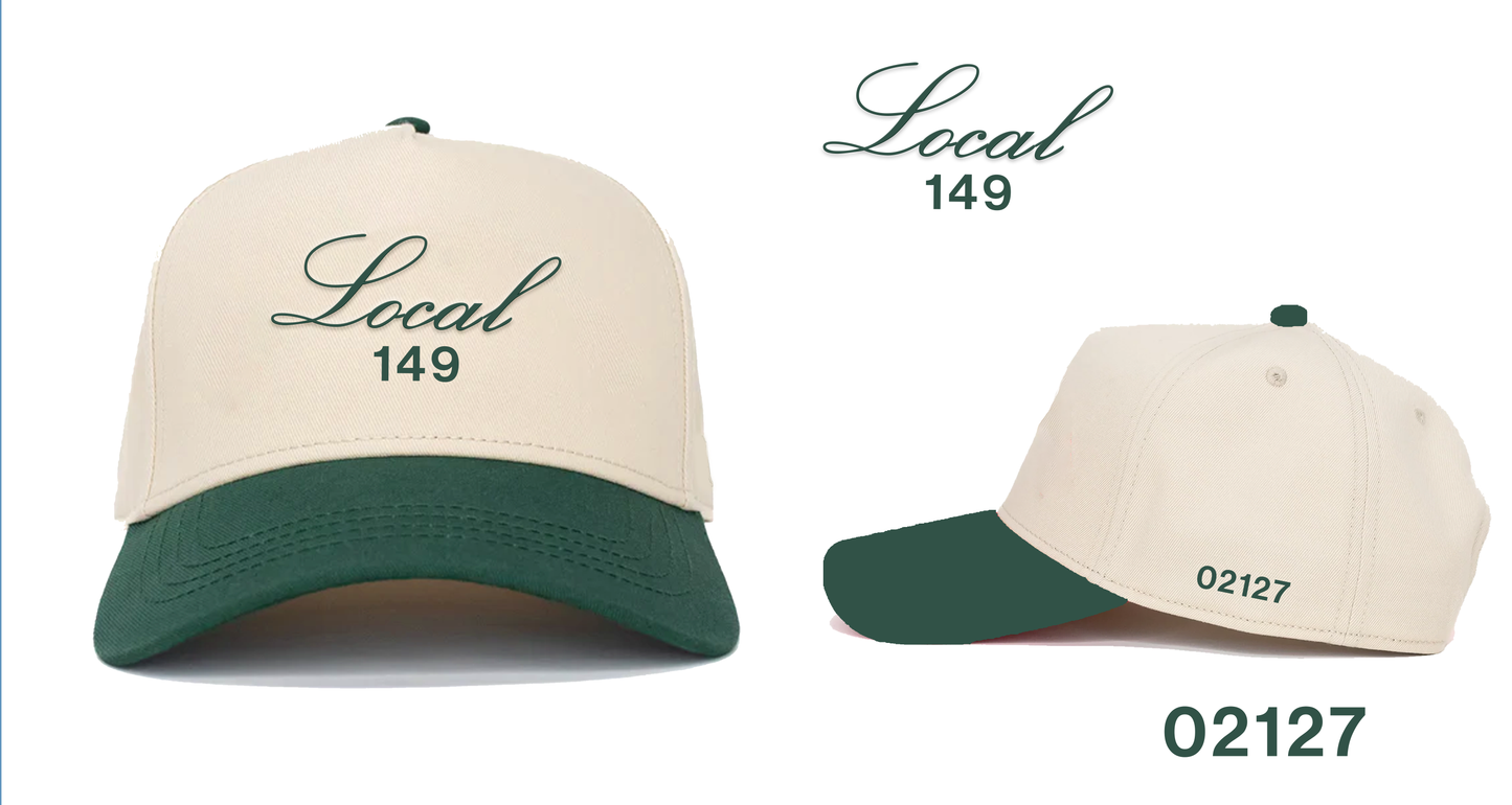 72 hats for Local 149 - 3 designes