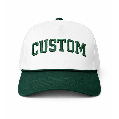 Custom Embroidered Trucker Hat: Personalized Rope Snapback Cap
