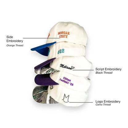 Custom Embroidered Baseball Cap: Vintage Trucker Hat, Personalized Logo dad hat