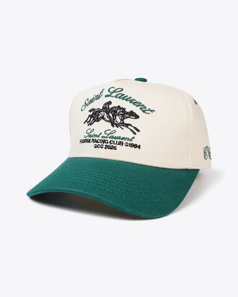 Vintage Horse Racing Club Trucker Hat