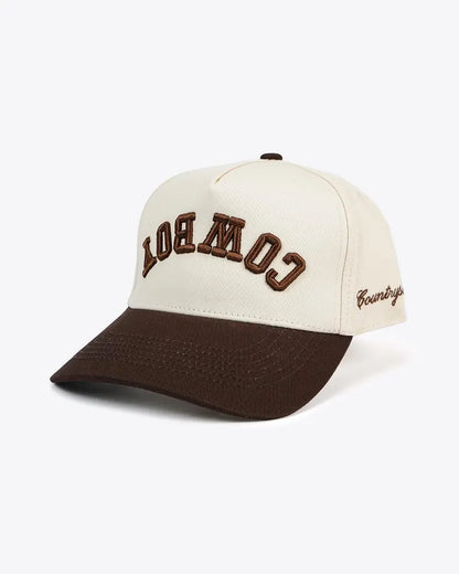 COWBOY Upside Down Trucker Hat