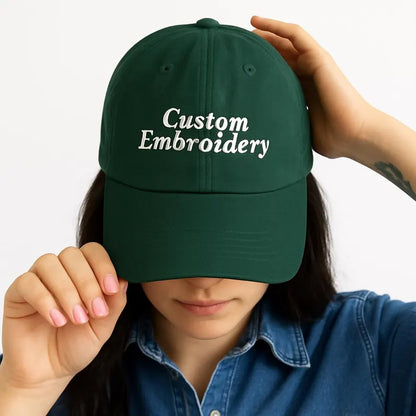 Custom Embroidered Baseball Cap: Vintage Trucker Hat, Personalized Logo dad hat