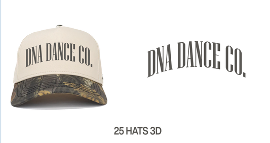 50 hats for DNA Dance Collective Including Everything