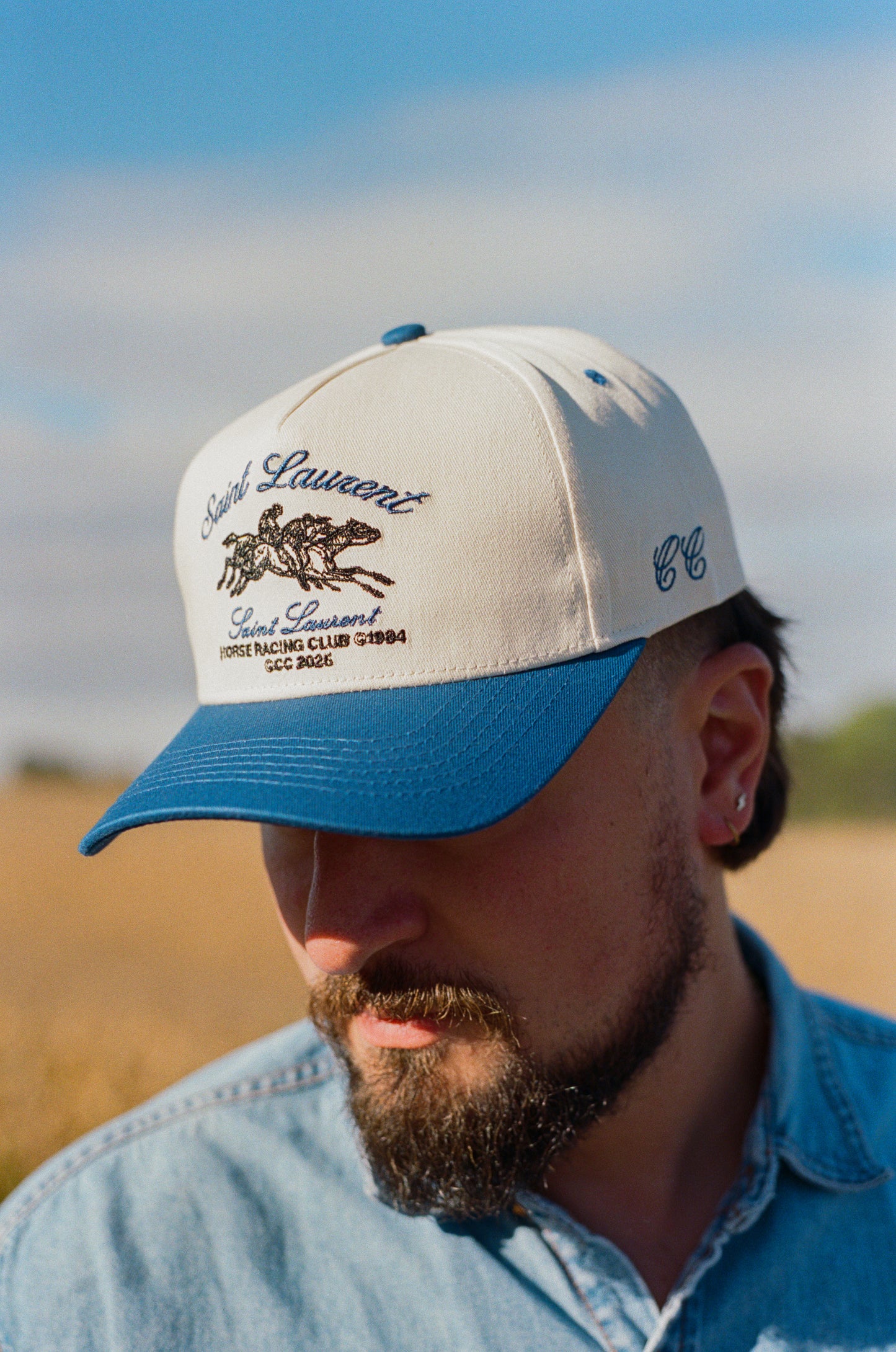 Vintage Horse Racing Club Trucker Hat