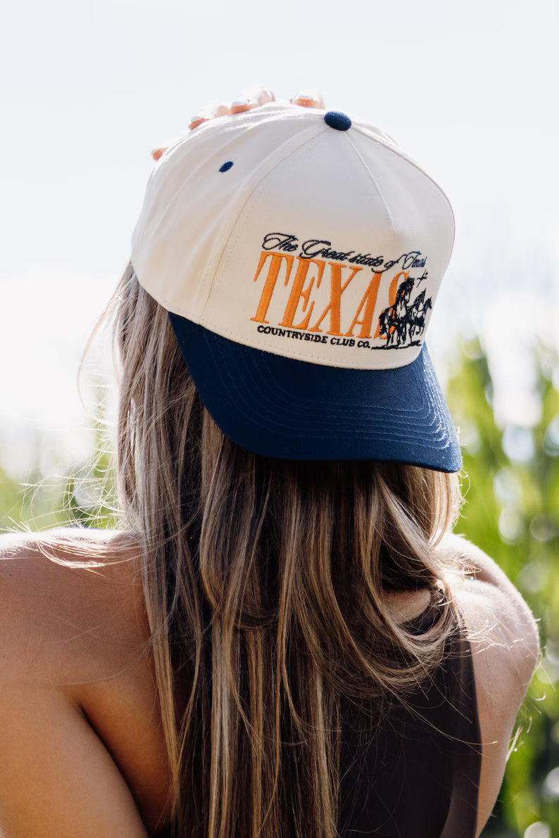 Vintage Texas Cowboy hat: Texas Cowboys Trucker cap