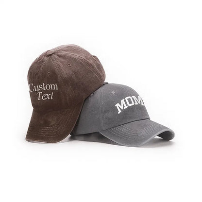 Custom Embroidered Baseball Cap: Vintage Trucker Hat, Personalized Logo dad hat