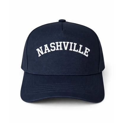 Custom Embroidered solid color Trucker Hat: Personalized Varsity Font solid snapback Cap
