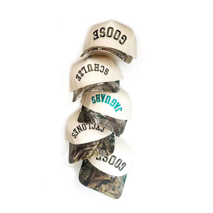 Custom Embroidered Two-Tone Snapback Cap: Personalized Cotton Hat