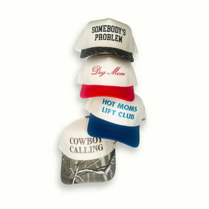 Custom Embroidered Two-Tone Snapback Hat: Personalized Text/Logo Gift a custom cap