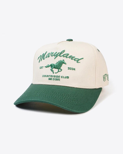 Maryland Horse Country Embroidered Trucker Hat