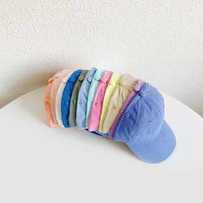 Custom Embroidered Kids Baseball Cap, Personalized Name, Soft Cotton