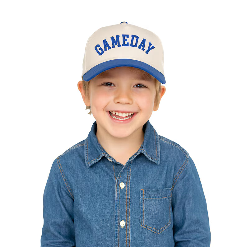 Custom Kids Trucker Hat - Personalized Name, Logo Cotton Cap