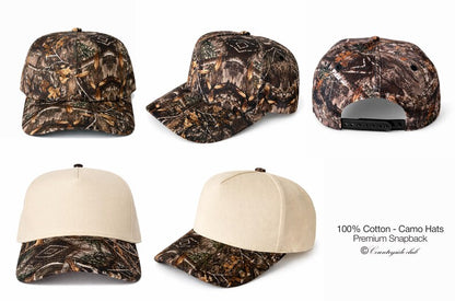 Custom Embroidered Camo Trucker Hat: Personalized Text Gift custom camouflage cap