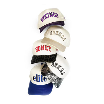 Custom Kids Trucker Hat - Personalized Name, Logo Cotton Cap