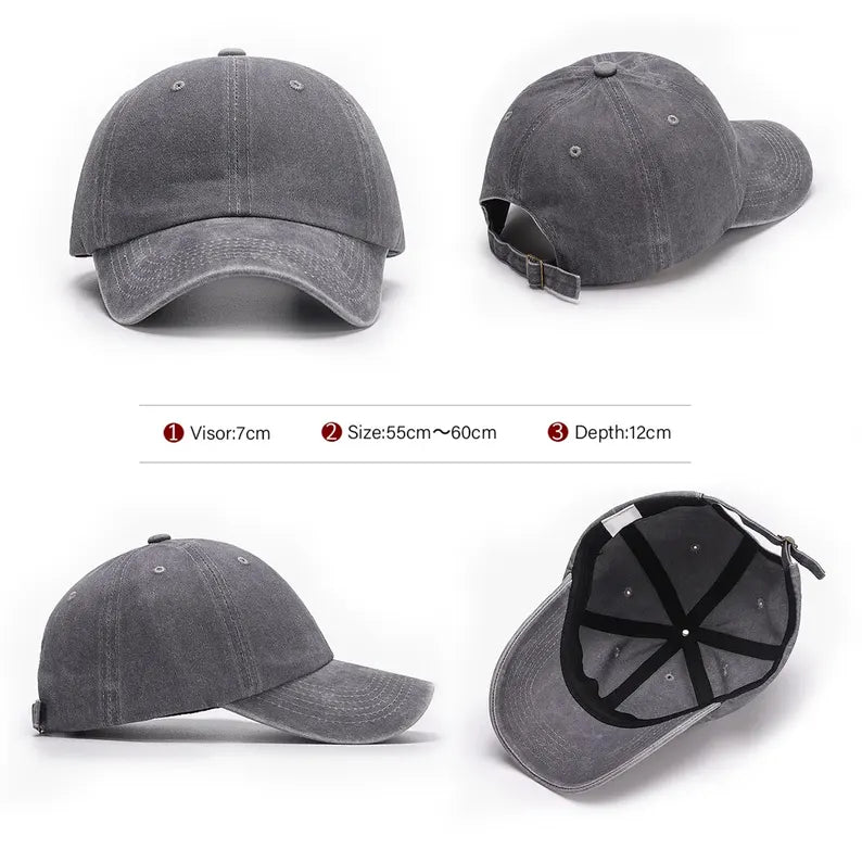 Custom Text Embroidered Hat, Your Text Here, Cool Quote Cap, Vintage Baseball Hat, Custom Trucker Hat, Personalized Gift, Custom Dad Cap