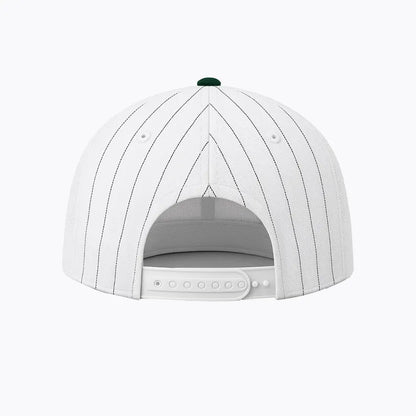 Custom Embroidered Stripe Trucker Hat, Two-Tone Baseball Cap
