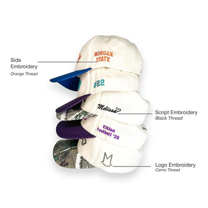Custom Kids Trucker Hat - Personalized Name, Logo Cotton Cap