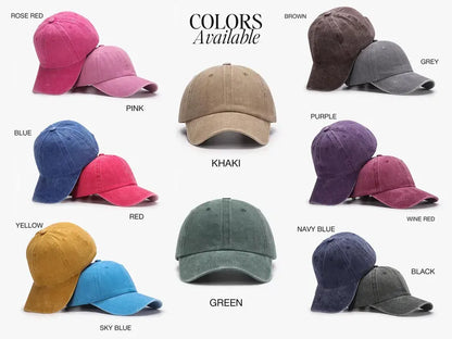 Custom Text Embroidered Hat, Your Text Here, Cool Quote Cap, Vintage Baseball Hat, Custom Trucker Hat, Personalized Gift, Custom Dad Cap
