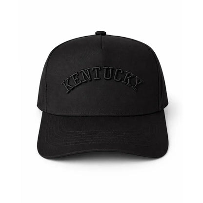Custom company Logo Trucker Hat: Personalized Varsity Font solid snapback Cap