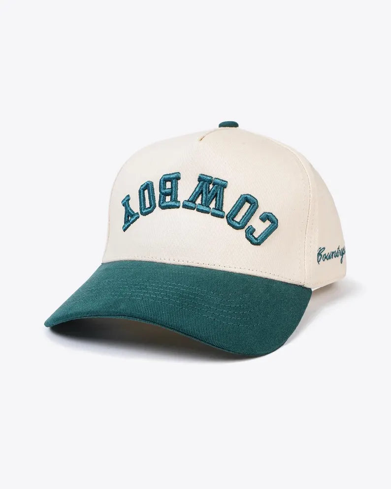 COWBOY Upside Down Trucker Hat