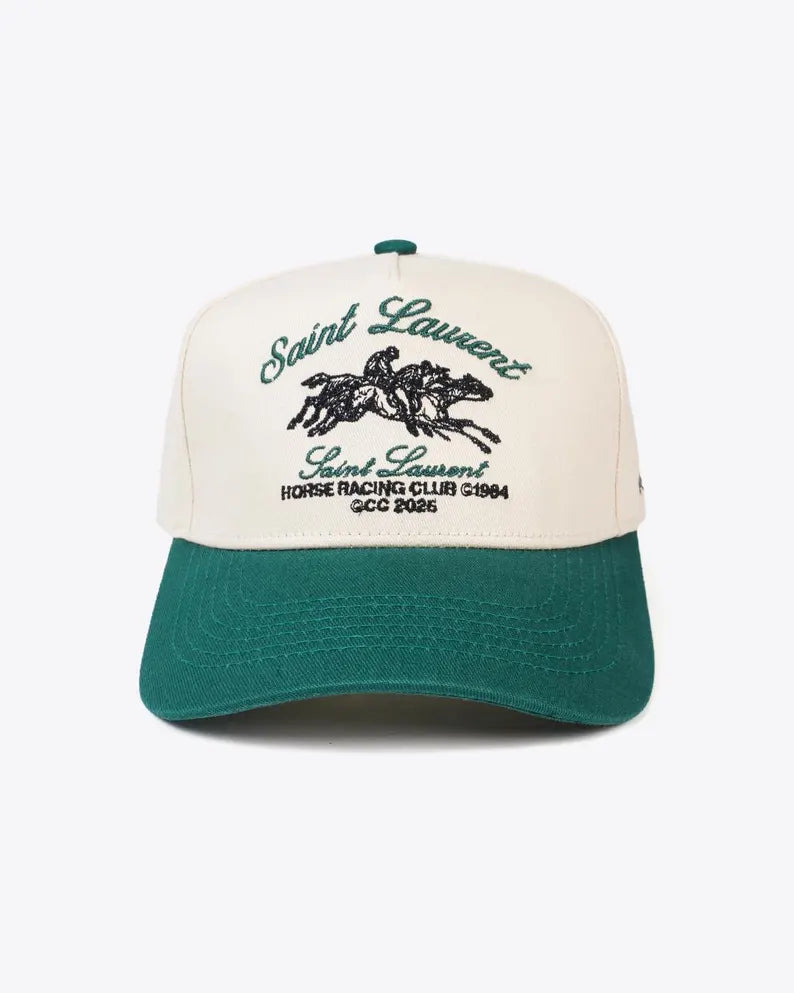 Vintage Horse Racing Club Trucker Hat
