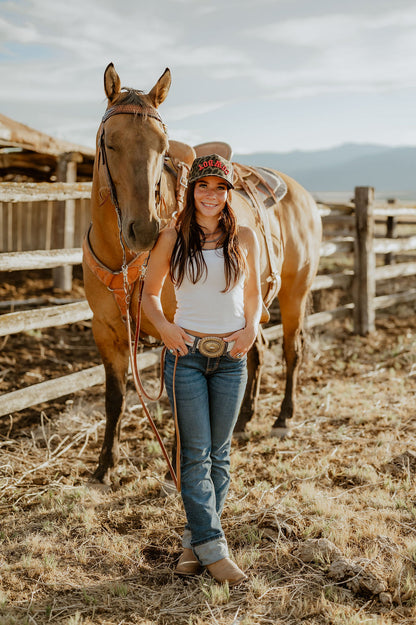 COWBOY Upside Down Trucker Hat