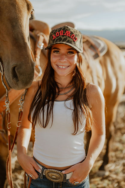 COWBOY Upside Down Trucker Hat
