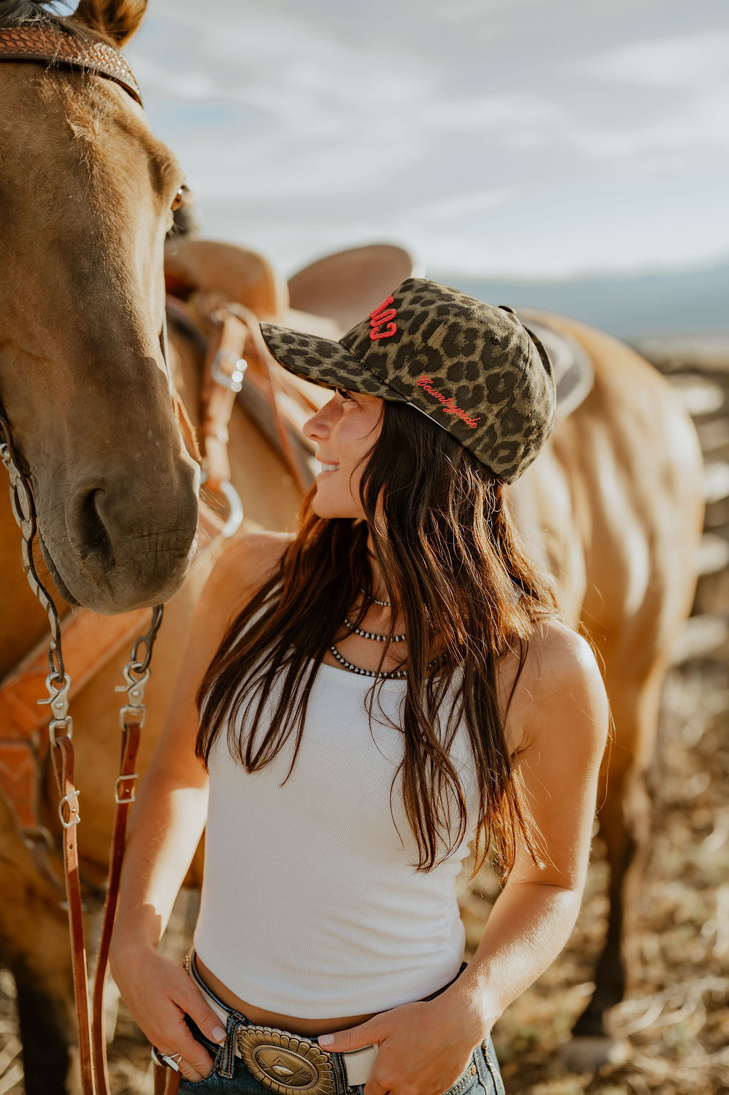 COWBOY Upside Down Trucker Hat
