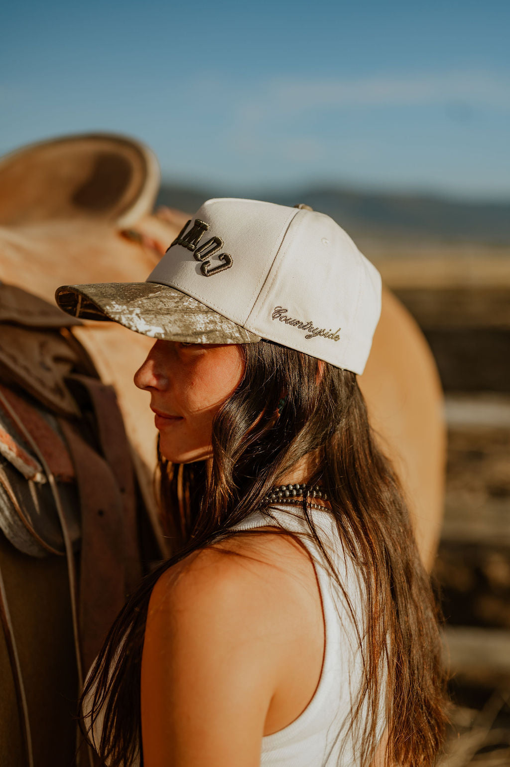 COWBOY Upside Down Trucker Hat