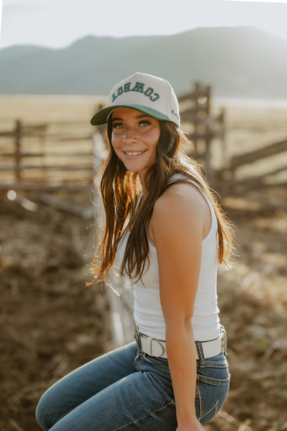 COWBOY Upside Down Trucker Hat
