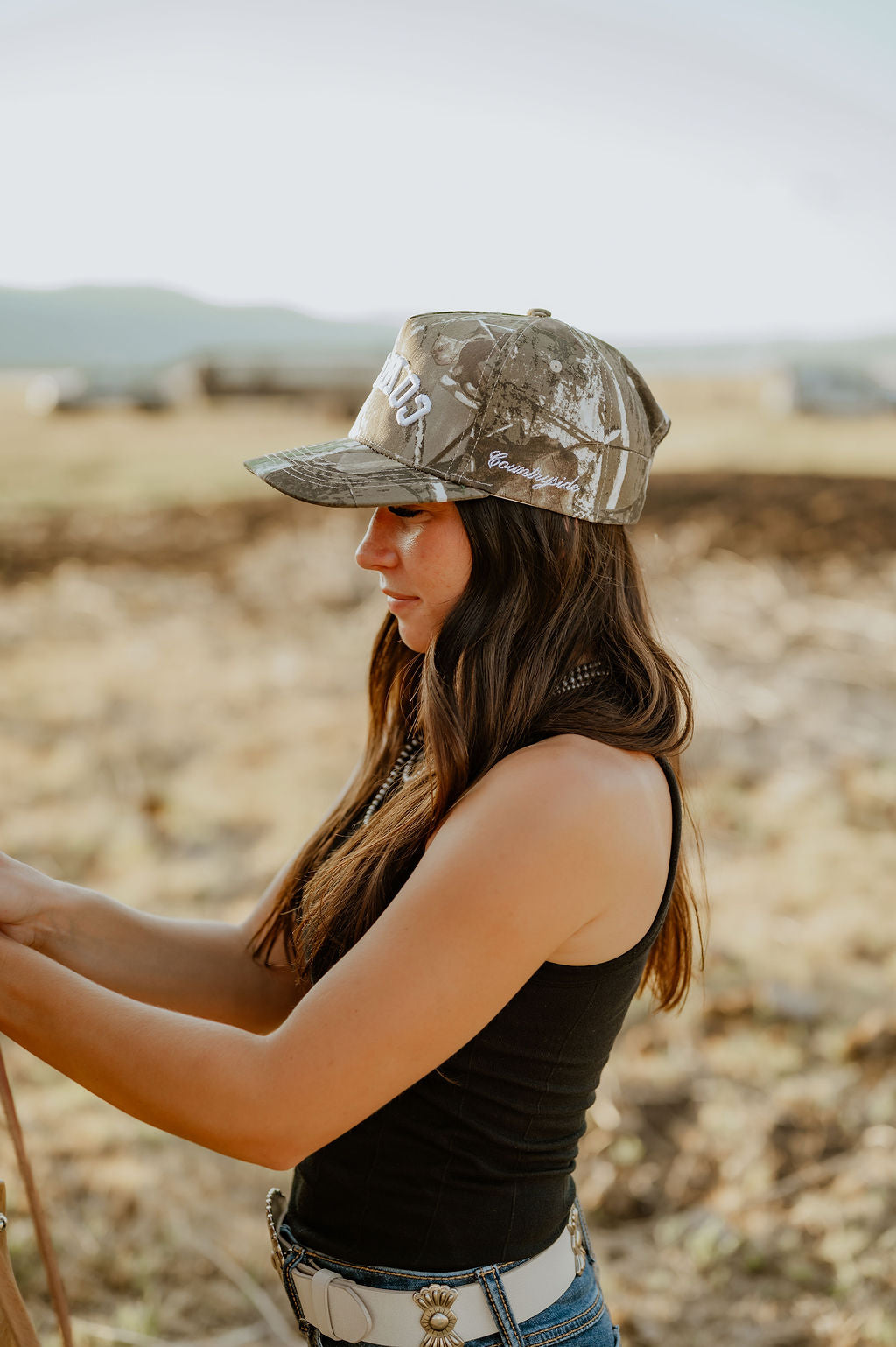 COWBOY Upside Down Trucker Hat