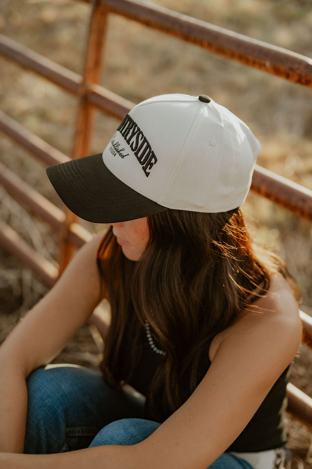 Countryside Embroidered Trucker Hat