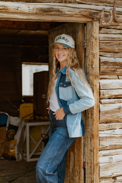 COWBOY Upside Down Trucker Hat