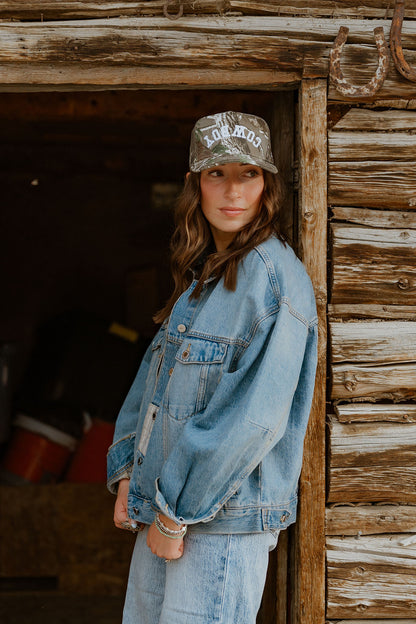 COWBOY Upside Down Trucker Hat