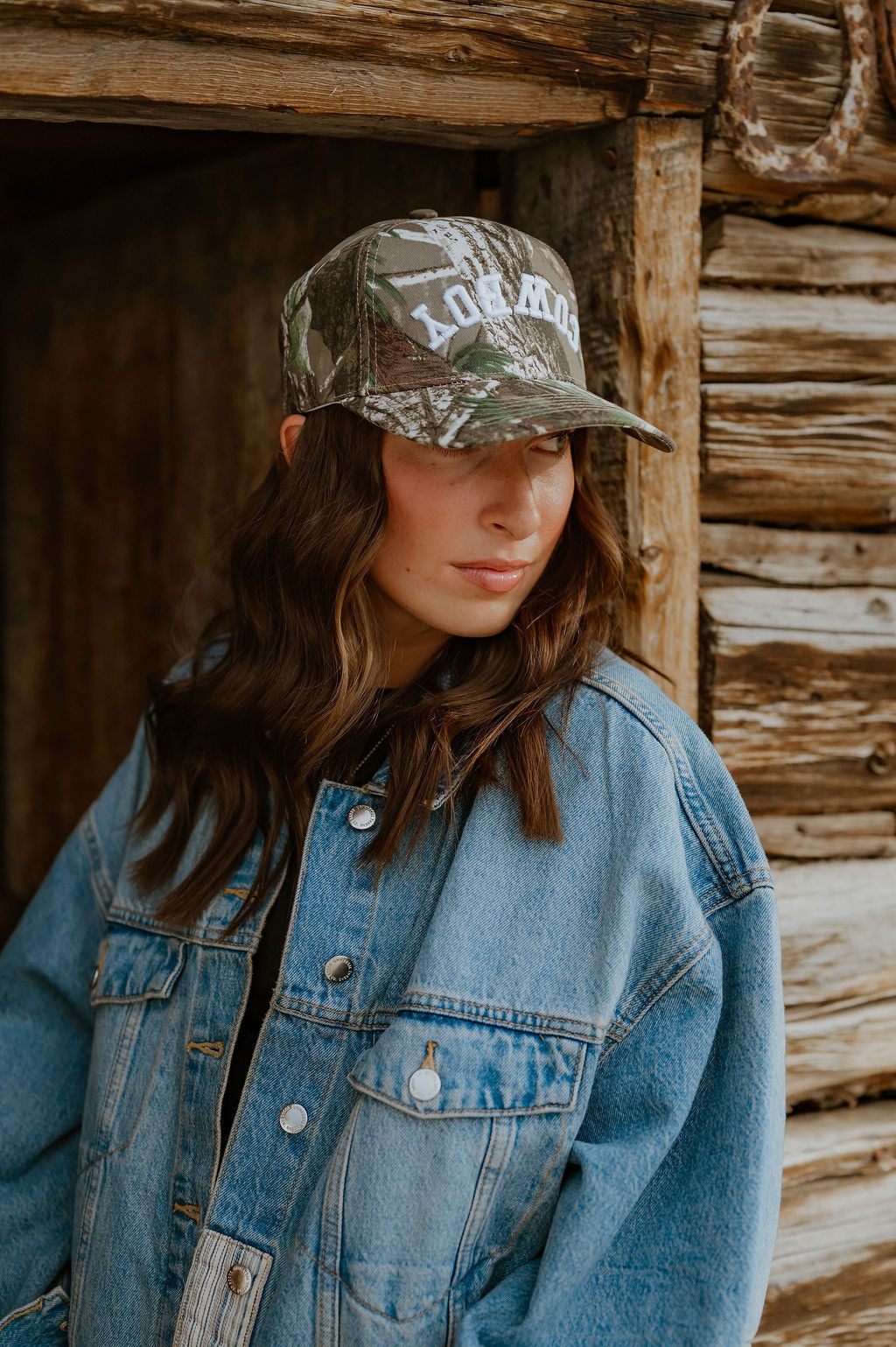 COWBOY Upside Down Trucker Hat