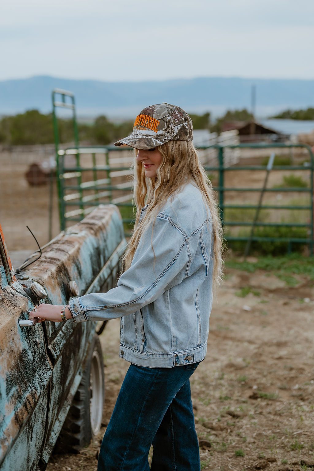 Countryside Camo Western Cap