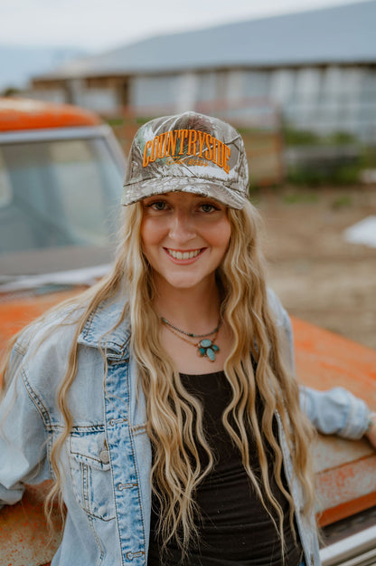 Countryside Camo Western Cap