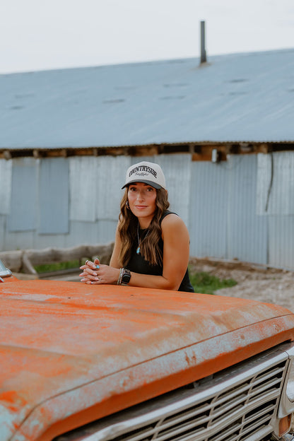 Countryside Embroidered Trucker Hat