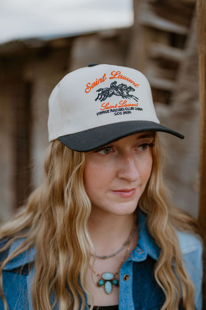 Vintage Horse Racing Club Trucker Hat