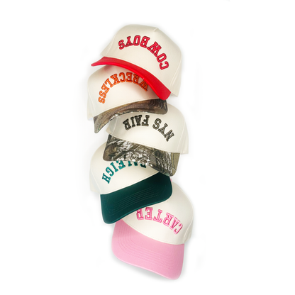 Custom Embroidered Camo Trucker Hat – Personalized Text & Logo Cap